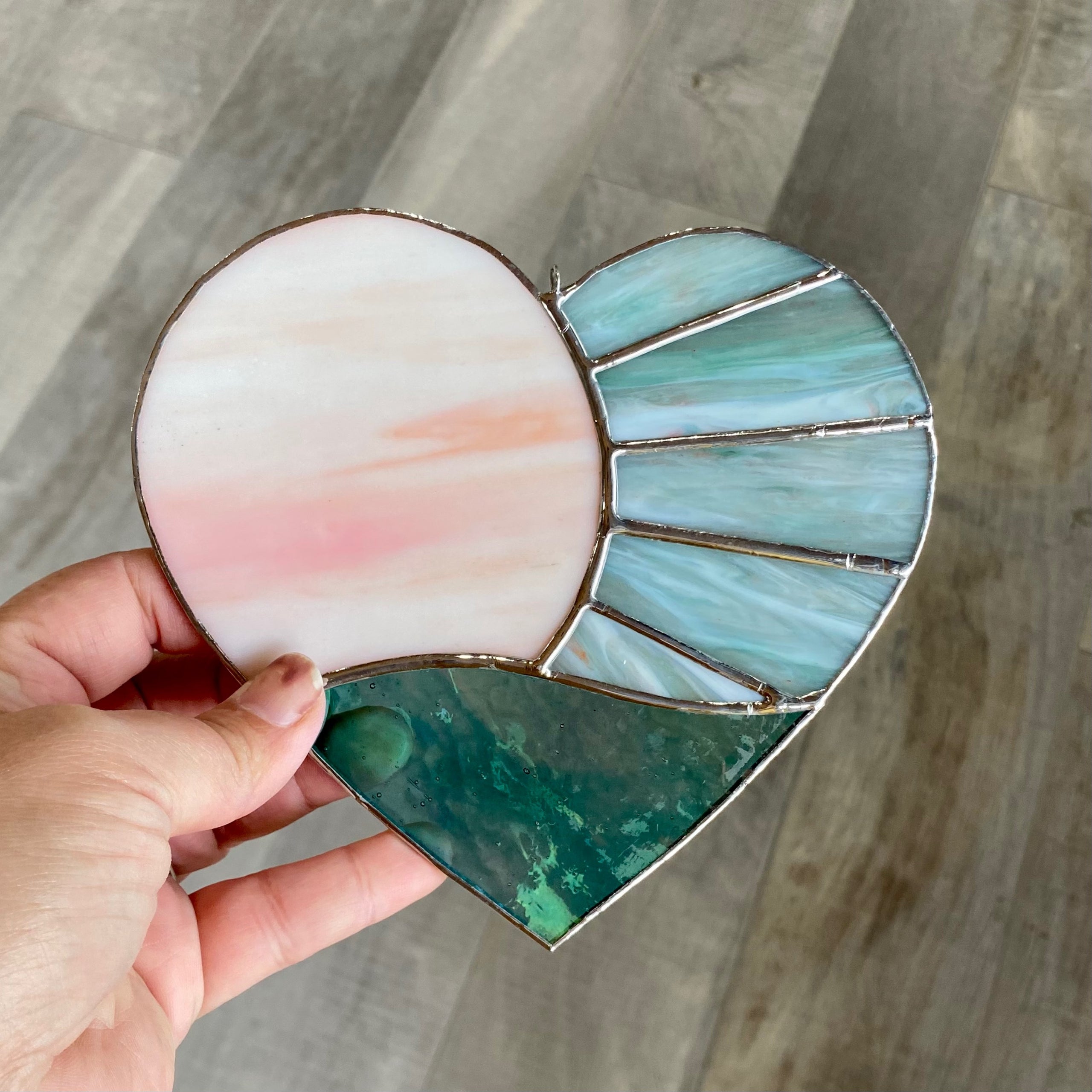 Suncatcher class deposit The Stained Glass Lady